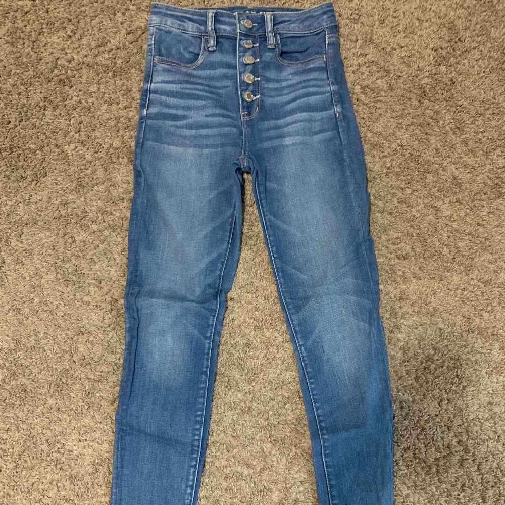Button Up Jeans